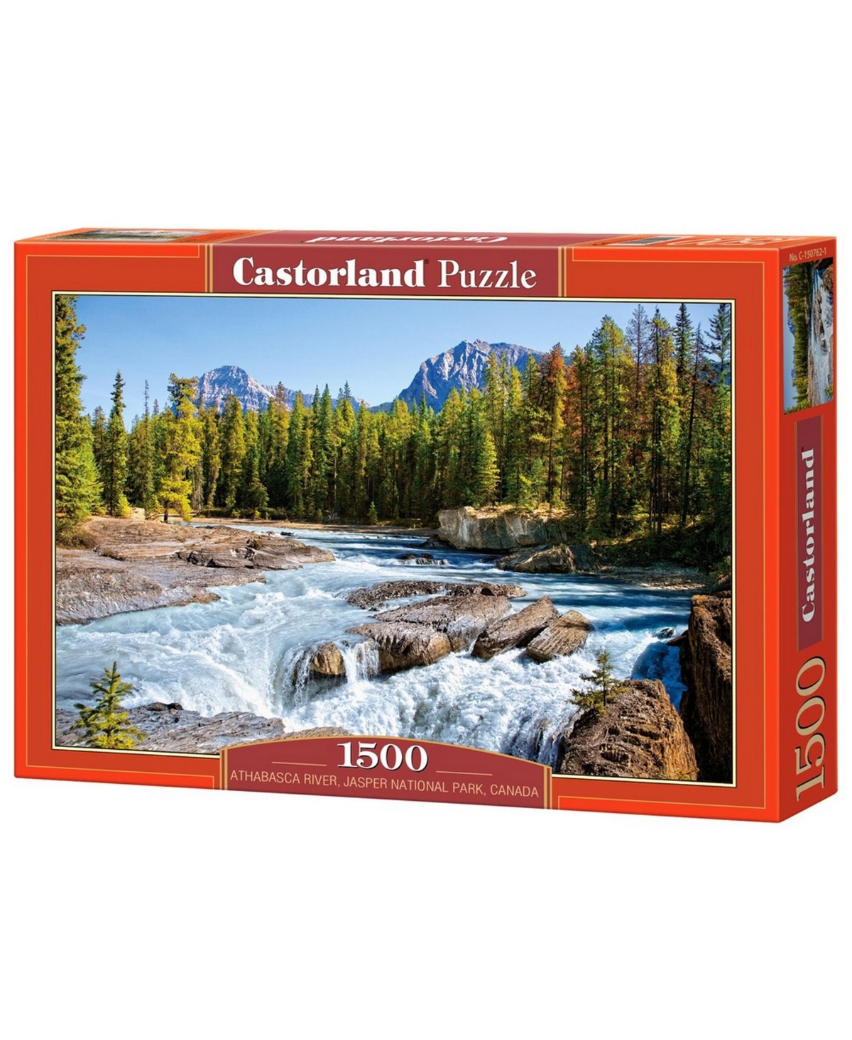 Castorland Kids' Athabasca River, Jasper National Park, Canada Jigsaw Puzzle Set, 1500 Piece In Multicolor