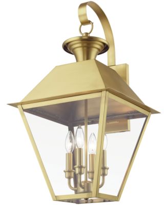 Wentworth 4 Light Outdoor Extra Large Wall Lantern