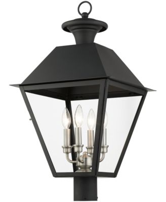Wentworth 4 Light Outdoor Post Top Lantern