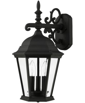 Hamilton 3 Light Outdoor Wall Lantern
