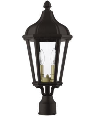 Morgan 2 Light Outdoor Post Top Lantern