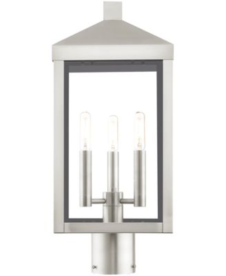 Nyack 3 Light Outdoor Post Top Lantern