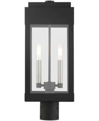 York 2 Light Outdoor Post Top Lantern