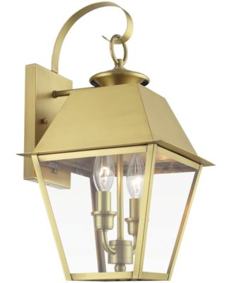 Wentworth 2 Light Outdoor Medium Wall Lantern