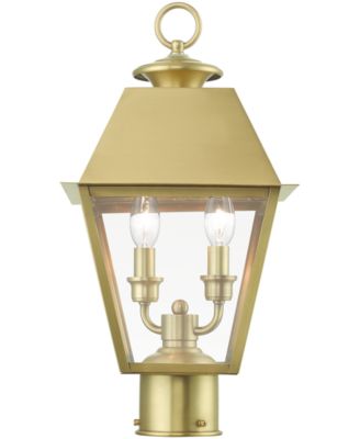 Wentworth 2 Light Outdoor Medium Post Top Lantern