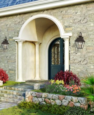 Wentworth 3 Light Outdoor Large Wall Lantern