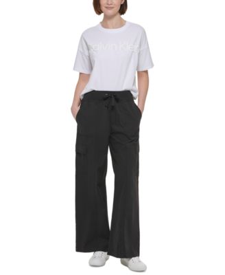 Women s Sport Cargo Wide Leg Pants