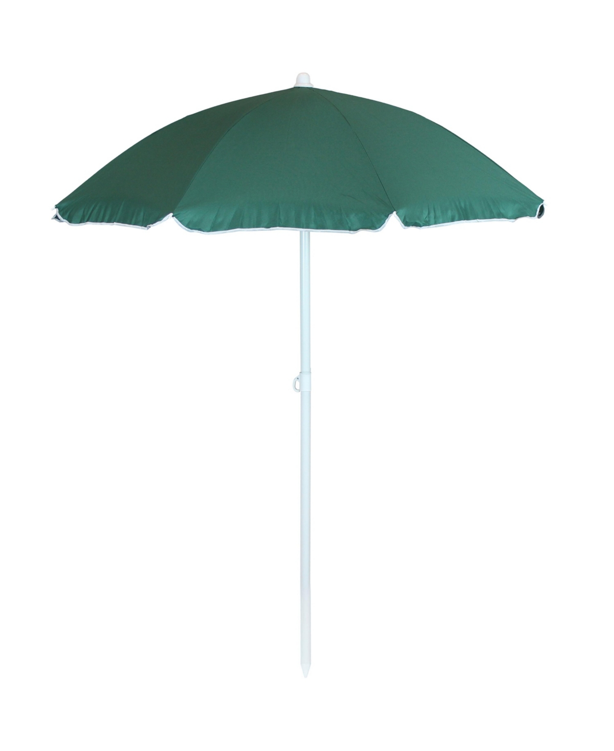 5 ft Steel Beach Umbrella with Tilt - Sage Green - Light green
