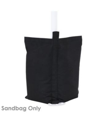 Polyester Sandbag Canopy Weights - Black - Set of 4