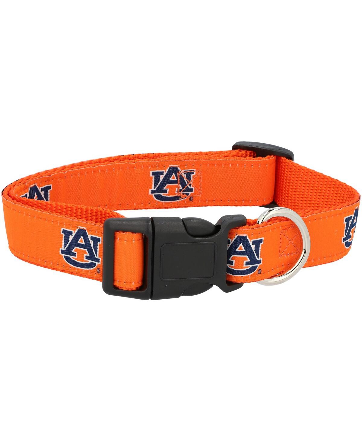 Auburn Tigers 1" Regular Dog Collar - Orange