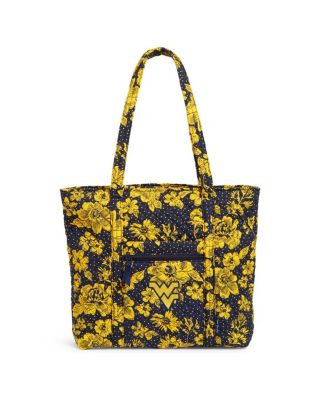 Women's Vera Bradley West Virginia Mountaineers Rain Garden Vera Tote Bag