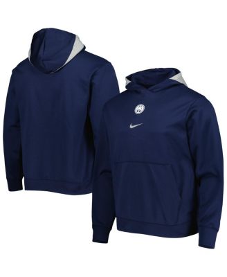 Men's Navy BYU Cougars Spotlight Performance Pullover Hoodie
