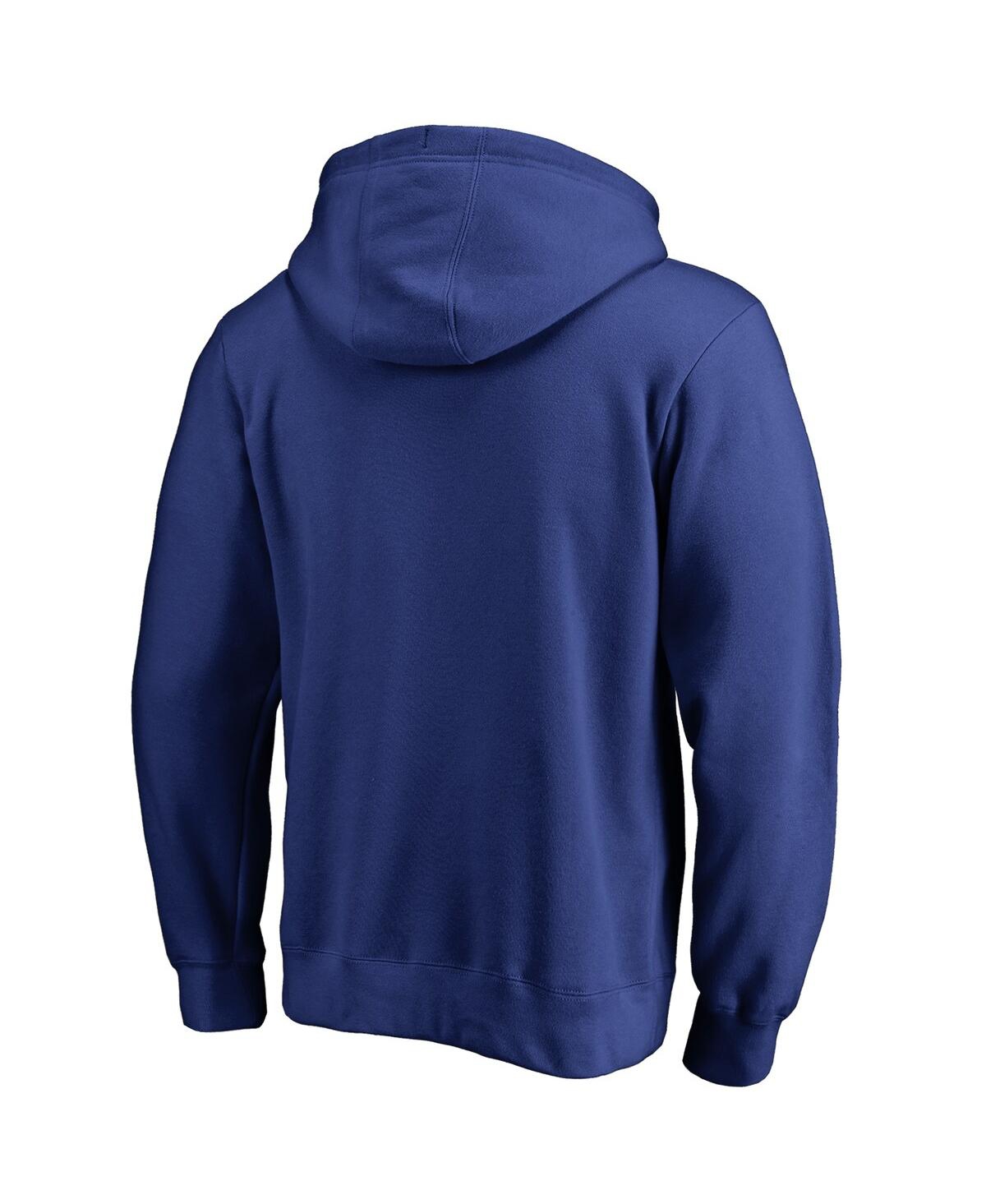 Men's Fanatics Royal Chicago Cubs Static Logo Pullover Hoodie