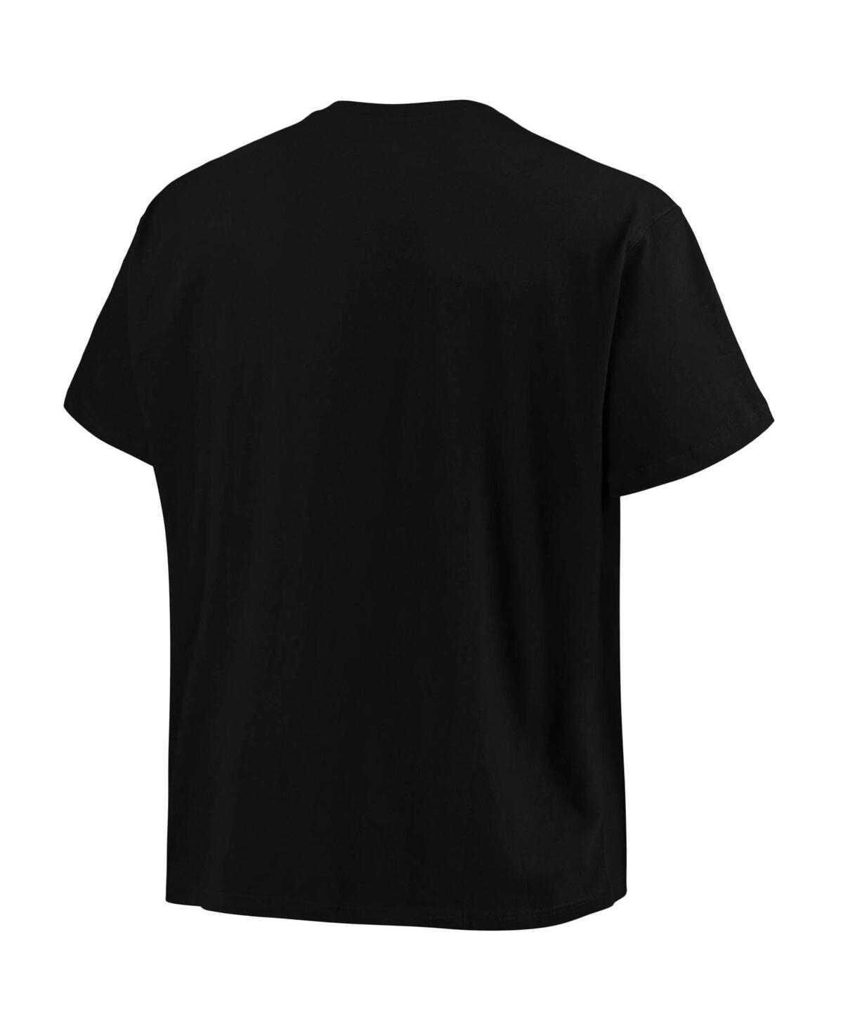 Shop Champion Men's  Black Iowa Hawkeyes Big And Tall Arch Over Wordmark T-shirt