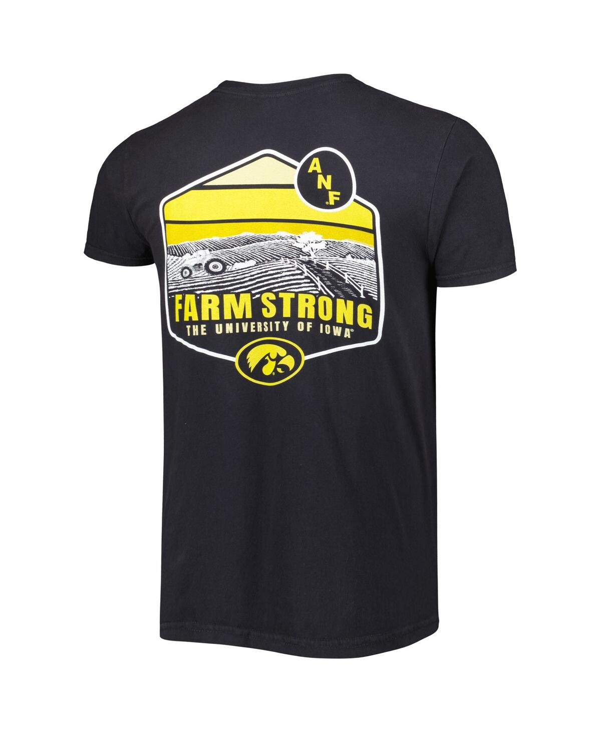 Image One Black Iowa Hawkeyes Hyperlocal T-shirt In Black