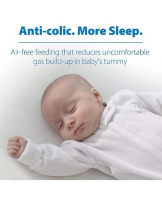 18 Piece Anti-Colic Options+ Narrow Glass Baby Bottle Starter Set