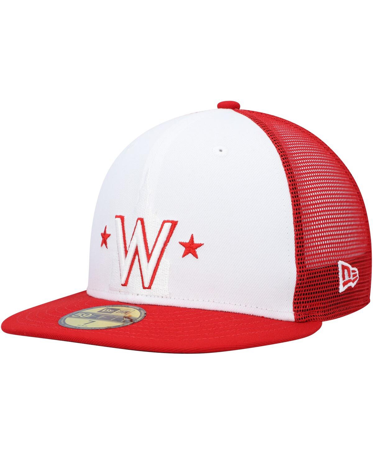 Men's New Era Red Washington Nationals 2023 On-Field Batting Practice 59FIFTY Fitted Hat - Red