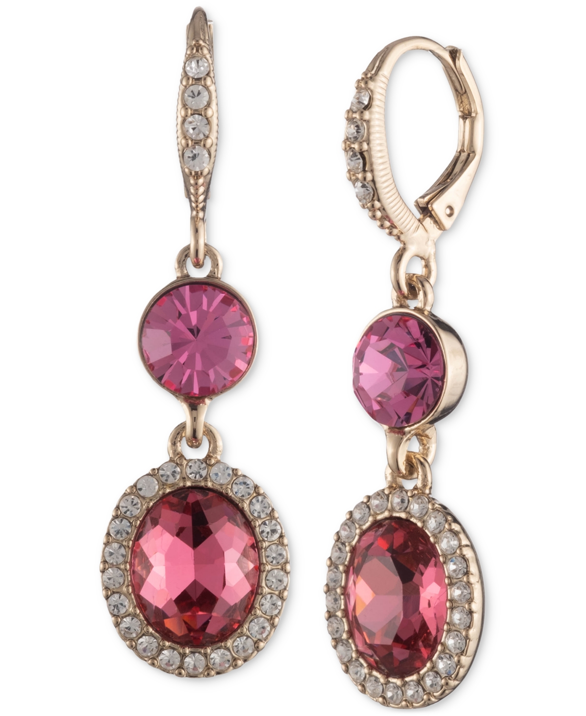 Givenchy double drop earrings top