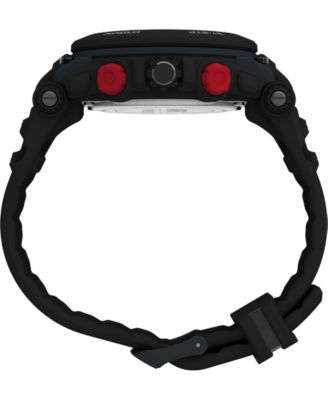 UFC Men's Quartz Impact Resin Black Watch, 50mm