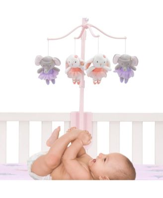 Tiny Dancer Ballet Animals Musical Baby Crib Mobile Soother Toy