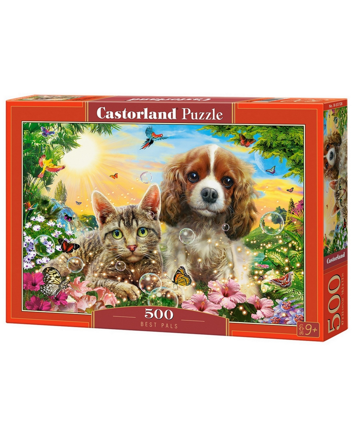 Castorland Best Pals Jigsaw Puzzle Set, 500 Piece In Multicolor
