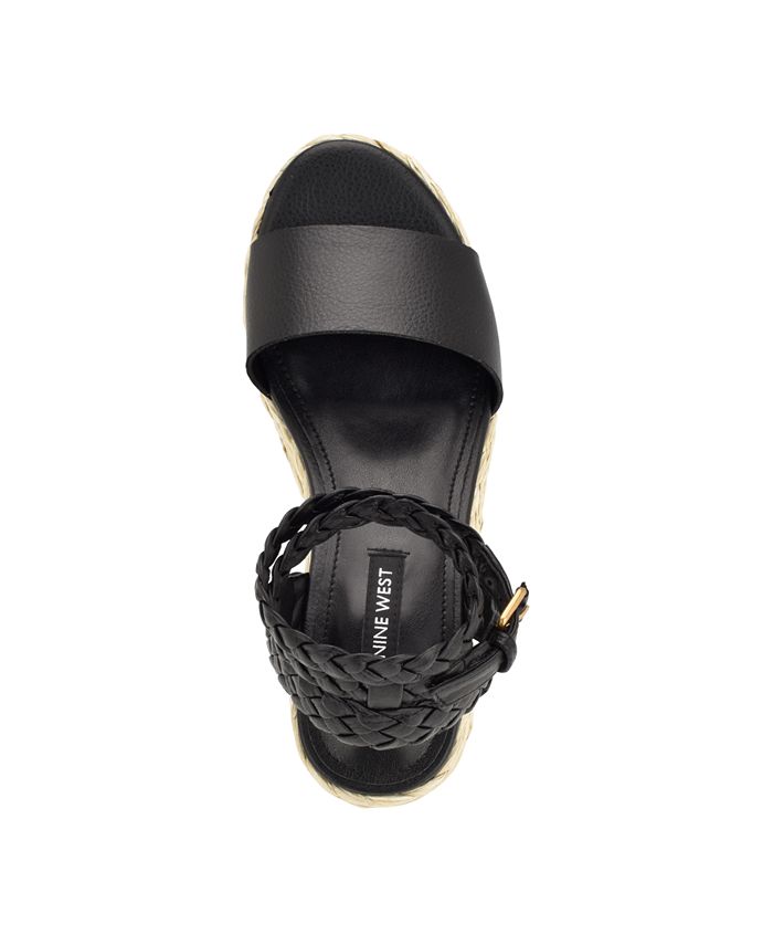 Nine West Women's Keily Round Toe Platform Wedge Sandals - Macy's