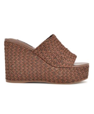 Women's Everie Woven High Platform Wedge Sandals