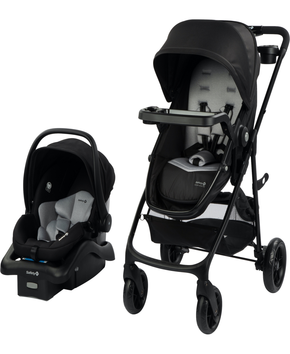 Safety 1st Baby Grow And Go Flex 8-in-1 Travel System In Foundry