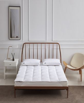 Feather & Down Fiber Mattress Topper, Queen