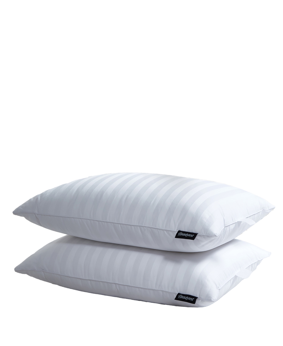 Beautyrest Softy-Around White Goose Feather & Down 500 Thread Count 2-Pack Pillow