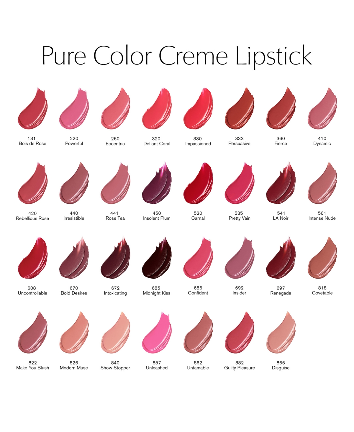 Shop Estée Lauder Pure Color Lipstick, Creme In Intense Nude