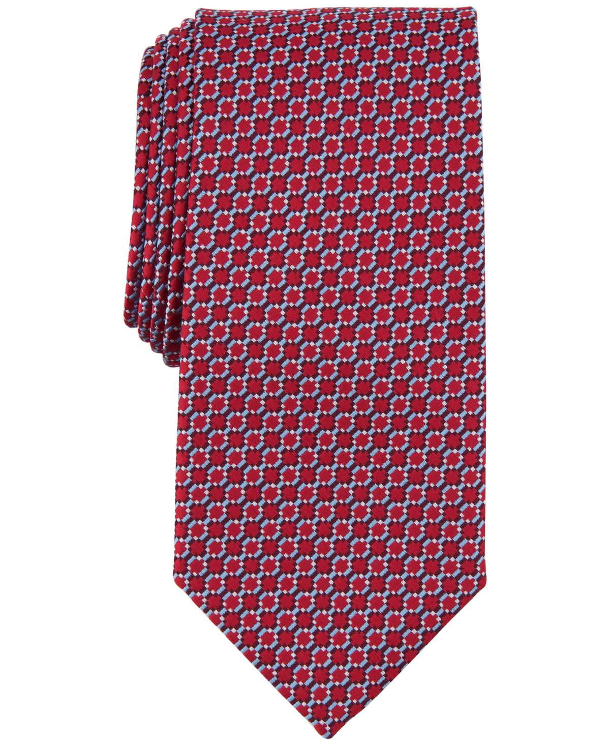 Perry Ellis Men's Schaeffer Medallion Tie In Red