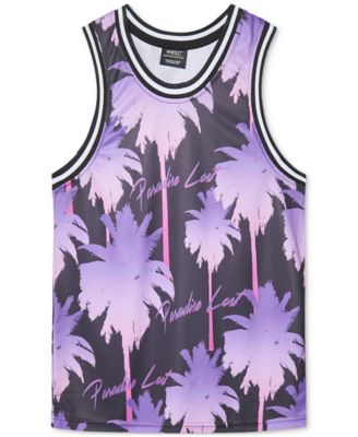 WeSC - Men's Paradise Lost Regular-Fit Graphic Basketball Tank
