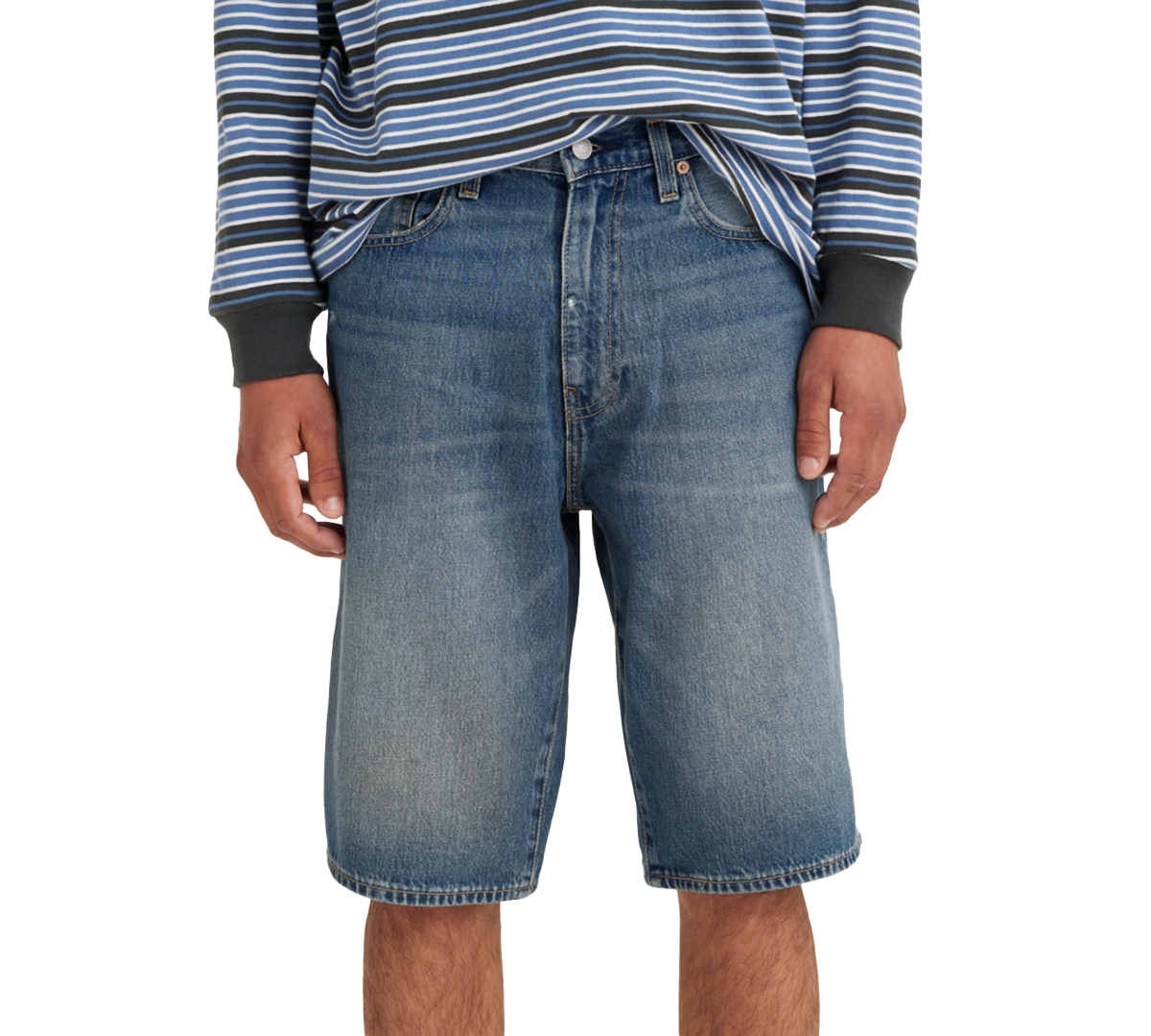 Levi's Men's 469 Loose 12 Jean Shorts - Macy's