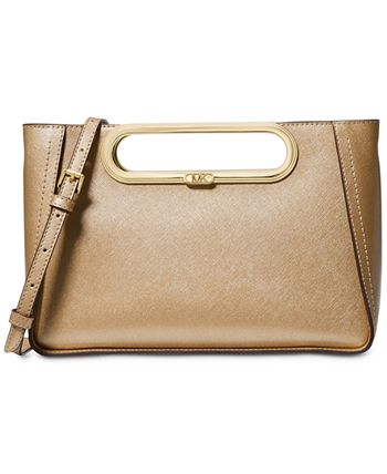 Michael Kors Chelsea Large Leather Convertible Clutch - Macy's