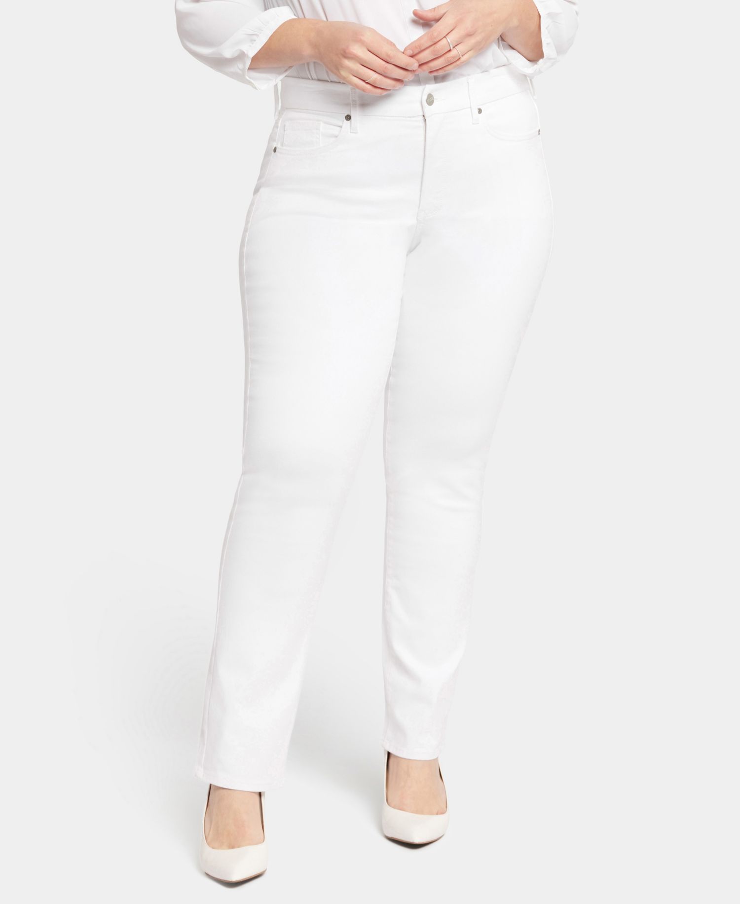 Plus Size Waist Match Marilyn Straight Jeans