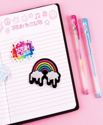 3C4G Street Style Journal 7 Piece Set, Make It Real, Teens Tweens Girls, 160 Page Lined Journal, Hoodie Style Cover Diary