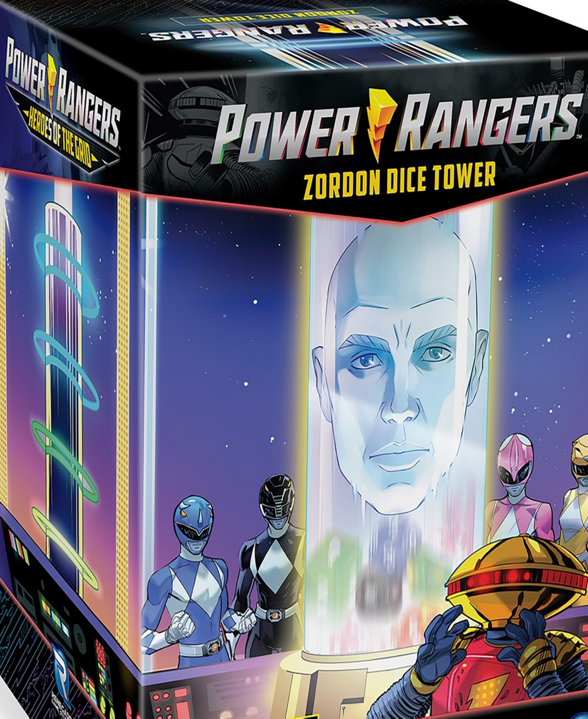 Shop Renegade Game Studios Power Rangers Zordon Dice Tower Gm Screen Compatible With Power Rangers Roleplaying Game Power Range In Multi