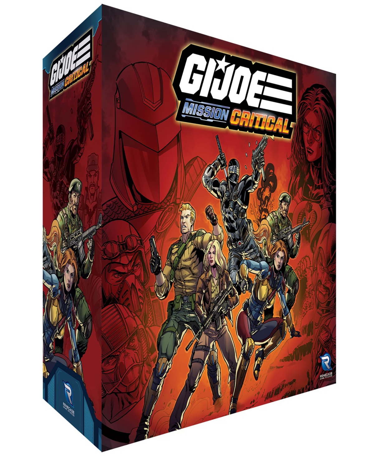 Renegade Game Studios G.i. Joe Mission Critical Core Box, Cooperative Board Game, Role Playing Game, 50-70 Minute Playing In Multi