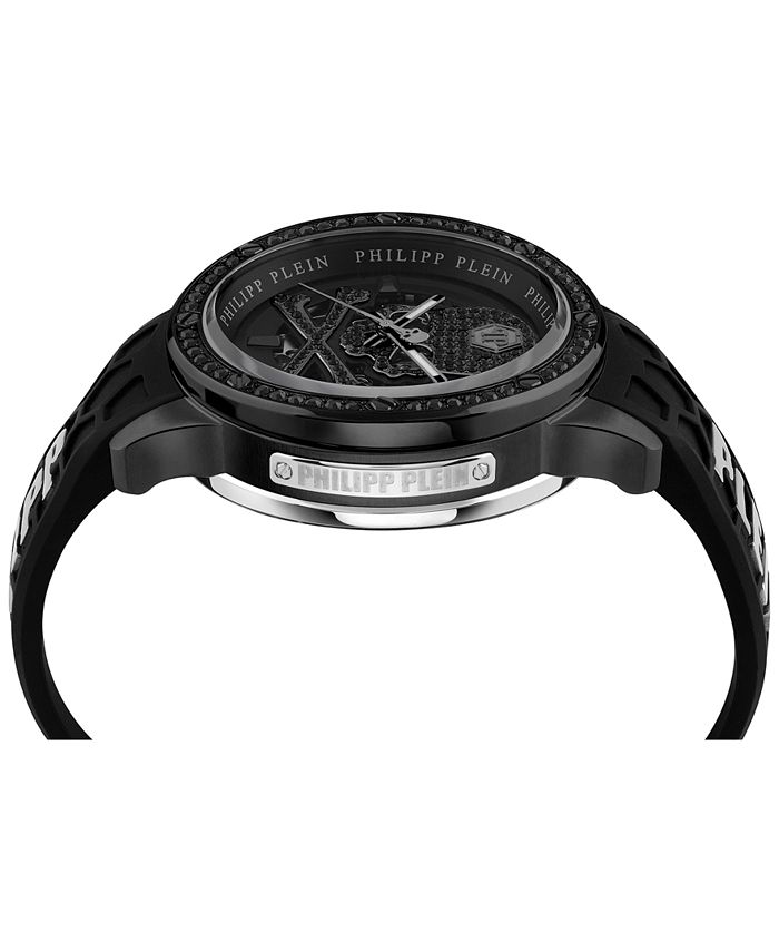 Philipp Plein Black Synthetic Dress Watch