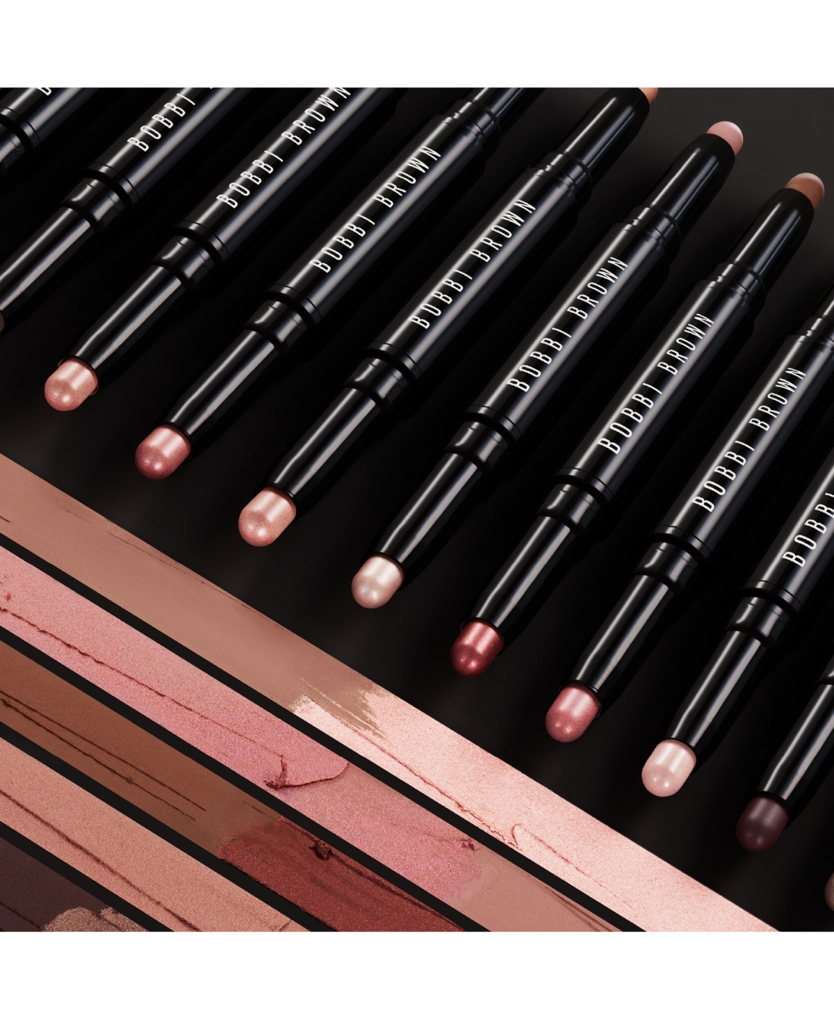 Shop Bobbi Brown Dual-ended Long-wear Cream Shadow Stick In Pink Copper,cashew