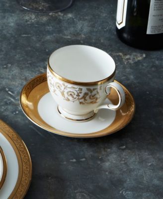 Summit Gold Set of 4 Saucers, 6"