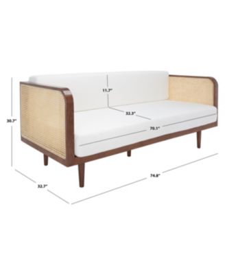 Helena 75" French Cane Daybed