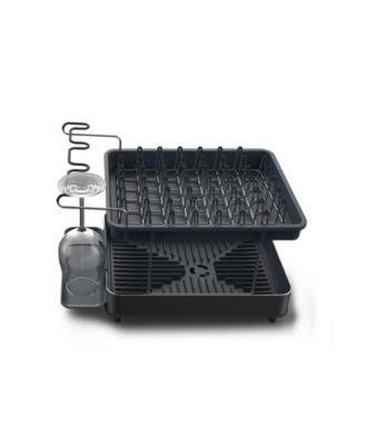 Excel Steel 2-Tier Stainless-Steel Dish Rack