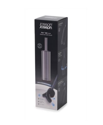 Flex 360 Luxe Advanced Toilet Brush with Stainless-Steel Finish