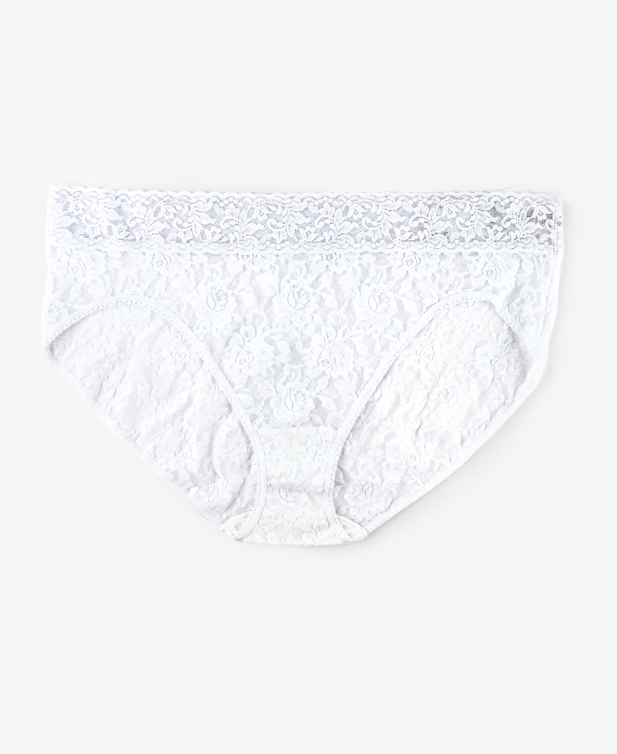 Hanky Panky Women's Plus Size Signature Lace French Brief In White