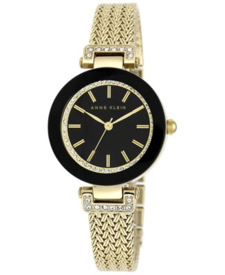 Anne Klein Crystal Women\'s Quartz Gold-Tone Watch AK/1906BKGB Not Working Anne Klein Crystal Women main image 2