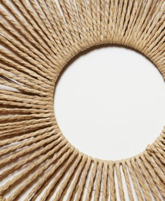 Woven Paper Rope Wall Decor, Set of 3