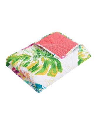 Tropics Coastal Palm Throw, 50" x 60"