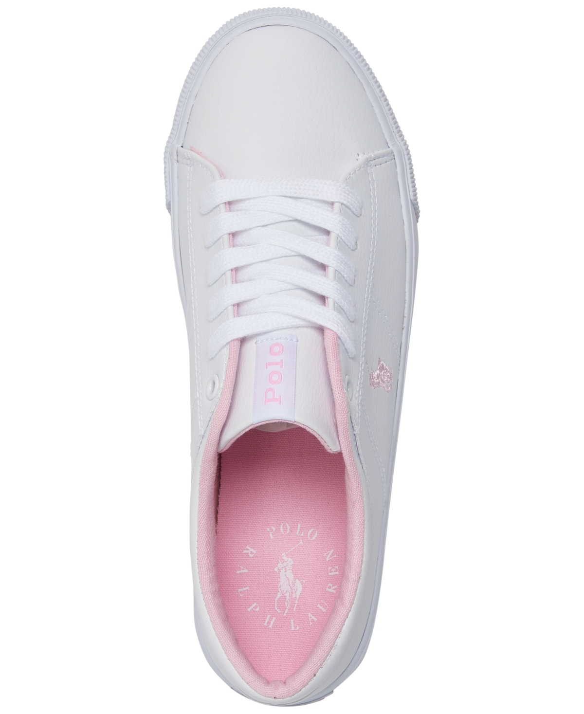 Polo Ralph Lauren Big Girls Elmwood Casual Sneakers from Finish Line - Pink